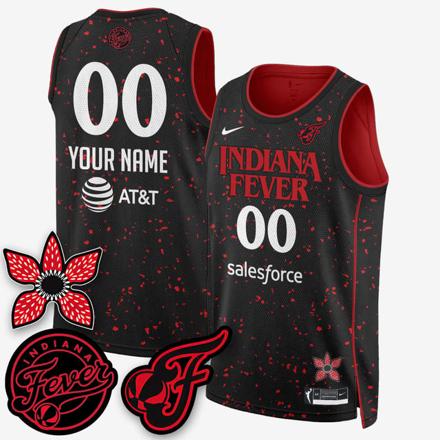 Custom Indiana Fever 'Stranger Things' Jersey