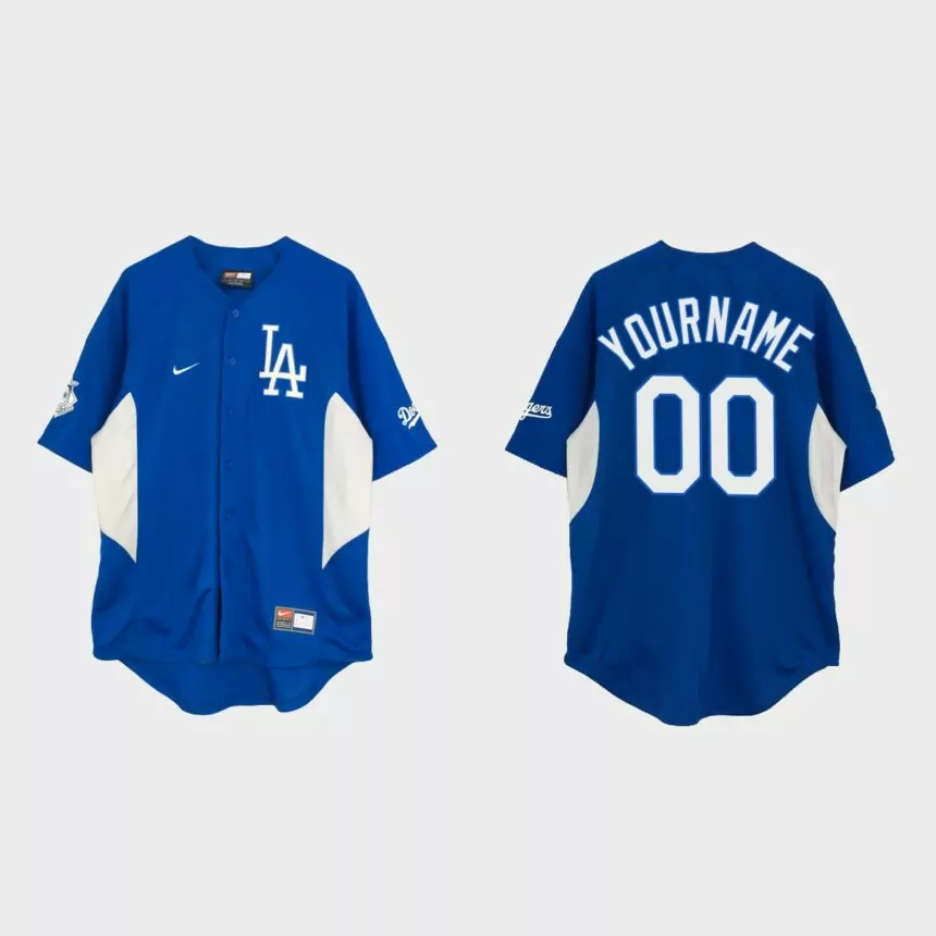 Custom Los Angeles Dodgers Vintage Baseball Jersey – Royal