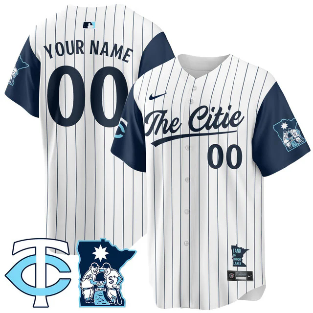 Custom NameGender Minnesota Twins City Connect Concept Jersey.webp