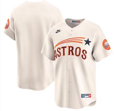 Custom NameNumber Houston Astros 2025 City Connect Vapor Limited Jersey Retro