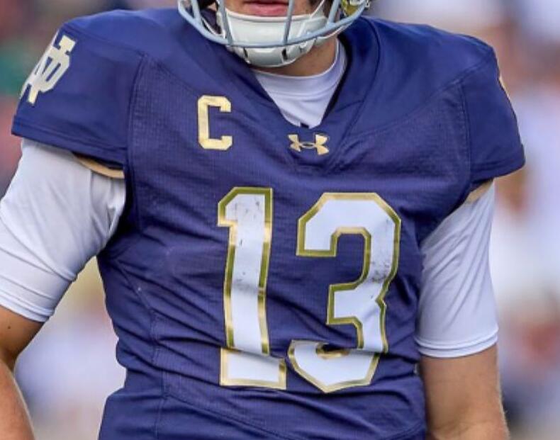 Custom Notre Dame Fighting Irish 2024 Vapor Limited Football Jersey V3 All Stitched NAVY
