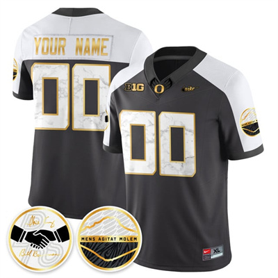 Custom Oregon Ducks 2025 Shoe Duck Jersey