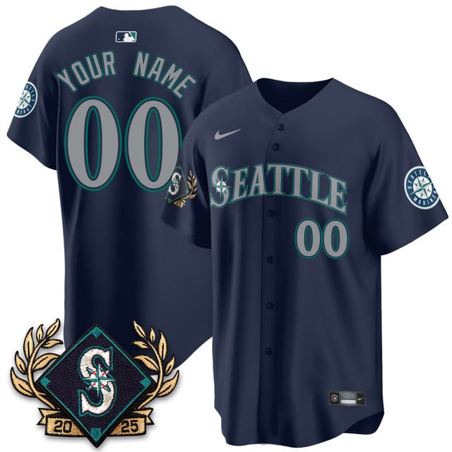 Custom Seattle Mariners 2025 Series Jersey