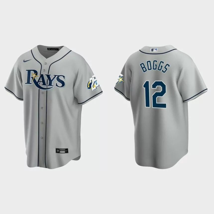 Custom Tampa Bay Rays 25th Anniversary Replica Jersey – Gra