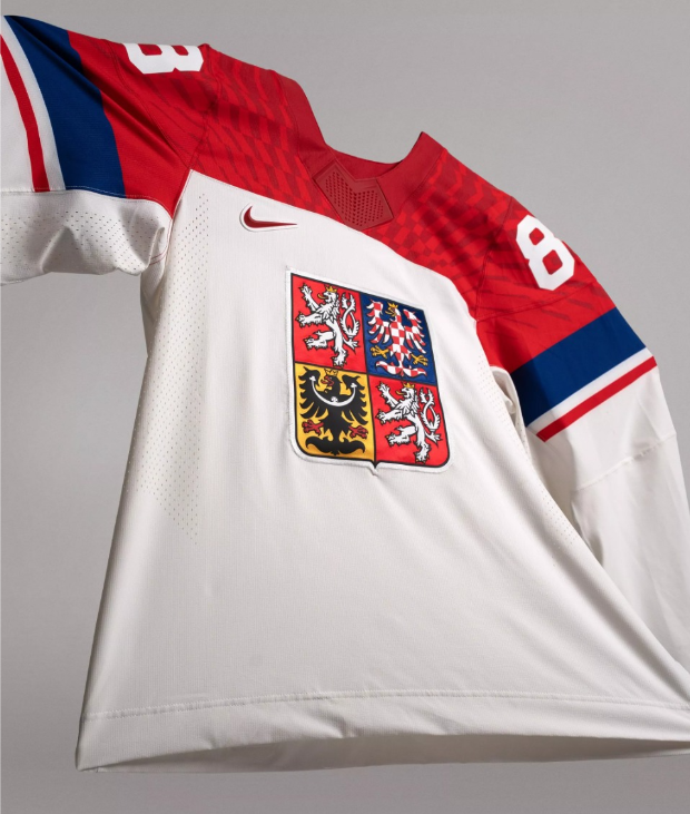 Czechia hockey jerseys