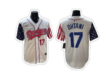 DODGERS 17 OHTANI JERSEY