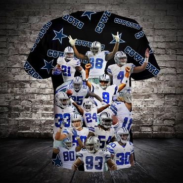 Dallas Cowboys 3D Shrts