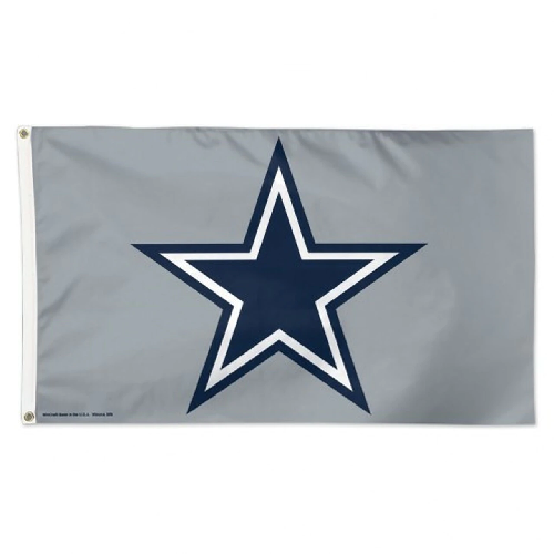 Dallas Cowboys Gray Flag 3x5  
