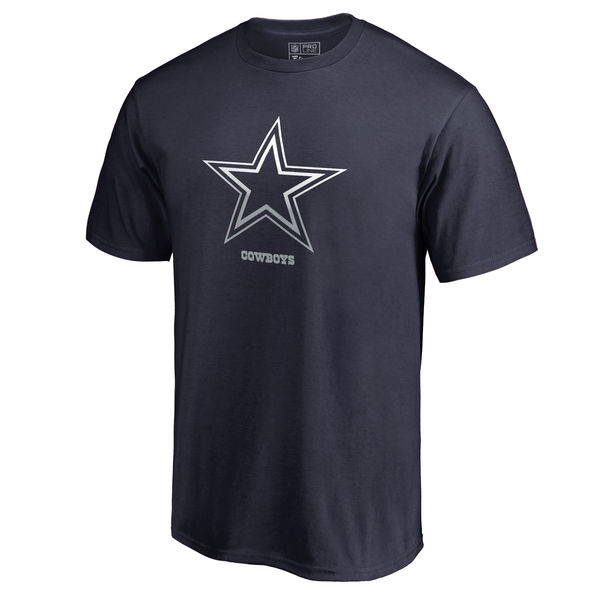 Dallas Cowboys Pro Line By Fanatics Branded Navy Big & Tall Gradient Logo T-Shirt