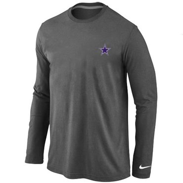 Dallas Cowboys Sideline Legend Authentic Long Sleeve T-Shirt D.Grey