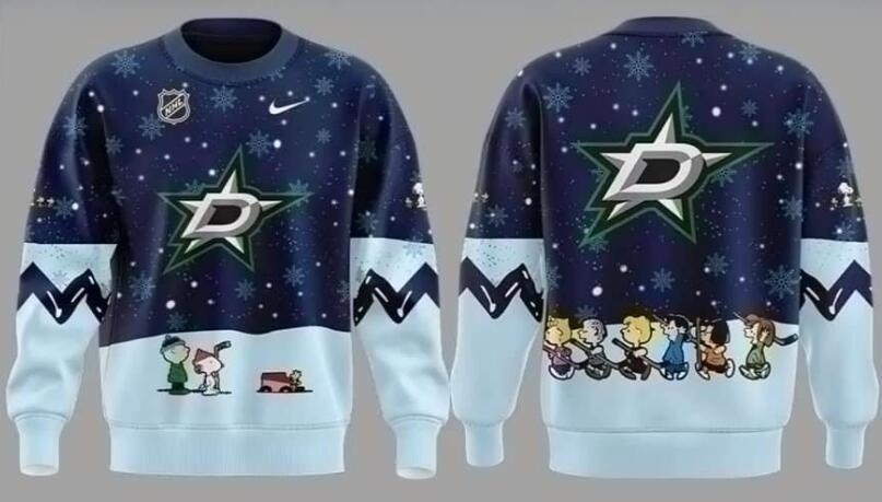 Dallas Stars Peanuts Snoopy Night Nike