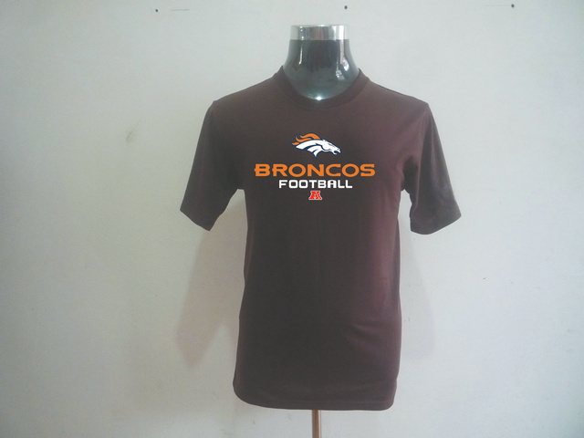 Danver Broncos Big & Tall Critical Victory T-Shirt Brown