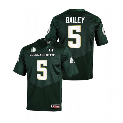 David Bailey Colorado State Rams Green 2022 College Football Jersey