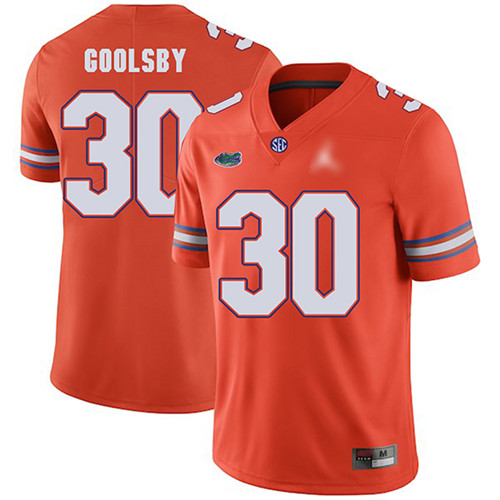 DeAndre Goolsby Florida Gators Men's Jersey - #30 NCAA Orange Untouchable Authentic