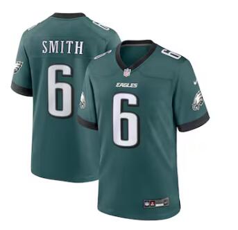 DeVonta Smith Philadelphia Eagles Nike Team Game Jersey - Midnight Green