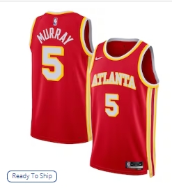 Dejounte Murray Atlanta Hawks Nike Unisex Swingman Jersey - Icon Edition - Red