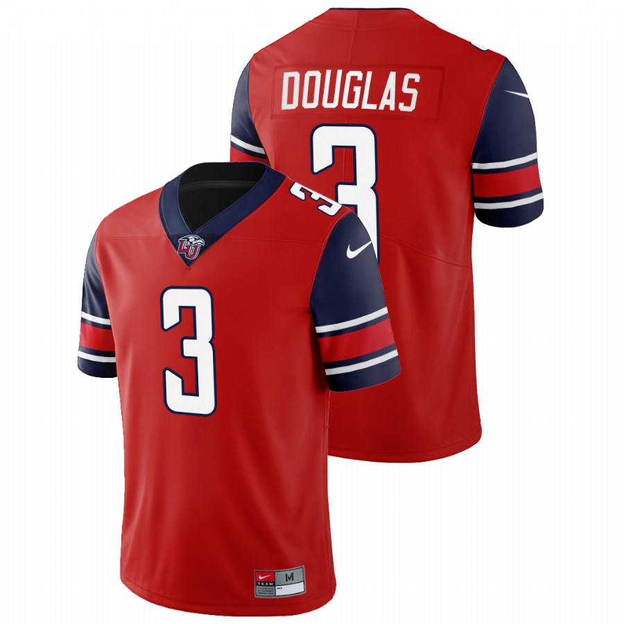 Demario Douglas Liberty Flames Red College Football Jersey