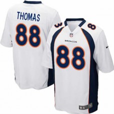 Denver Broncos #88 Demaryius Thomas Limited White Jersey
