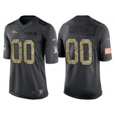 Denver Broncos Anthracite Camo 2016 Salute to Service Customized Jersey