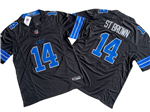 Detroit Lions #14 Amon-Ra St. Brown 2024 Blue Vapor F.U.S.E. Limited Jersey