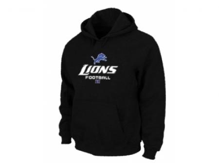 Detroit Lions Critical Victory Pullover Hoodie Black
