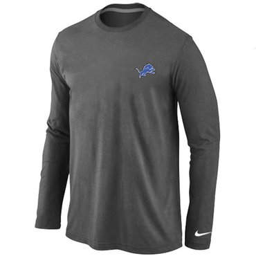 Detroit Lions Sideline Legend Authentic Long Sleeve T-Shirt D.Grey