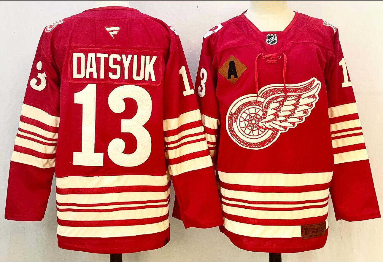 Detroit Red Wings 13 DATSYUK JERSEY