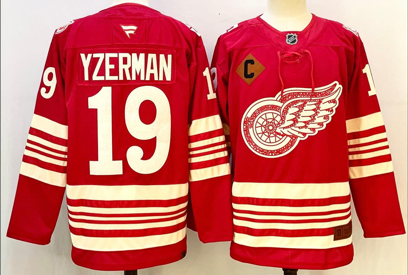 Detroit Red Wings 19 YZERMAN JERSEY