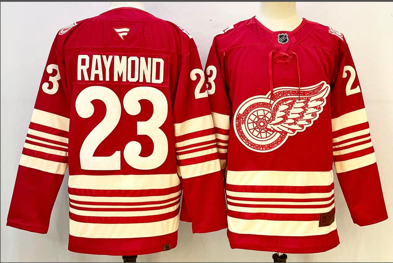 Detroit Red Wings 23 RAYMOND JERSEY