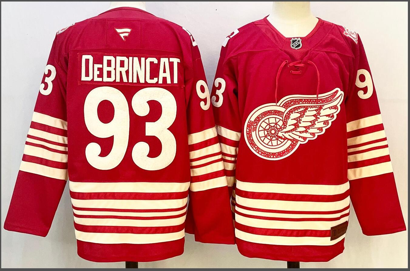 Detroit Red Wings 93 DEBRINCAT JERSEY