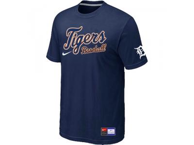 Detroit Tigers D.Blue NEW Short Sleeve Practice T-Shirt
