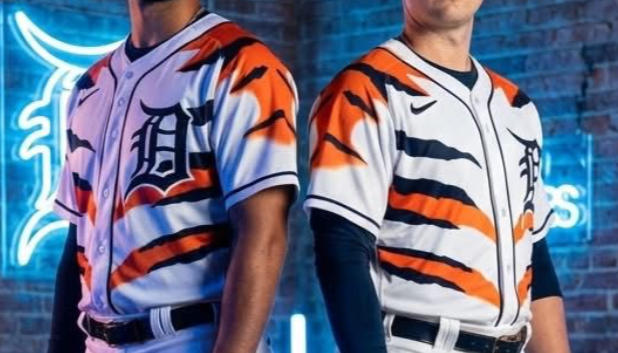 Detroit Tigers baseball jerseys