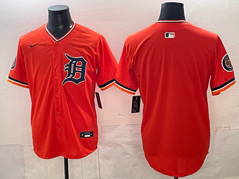 Detroit Tigers orange blank