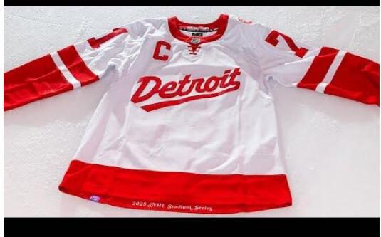 Detroit hockey jersey