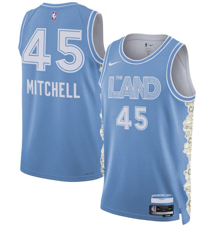 Donovan Mitchell Cleveland Cavaliers 202425 City Edition Men's Nike DriFIT NBA Swingman Jersey