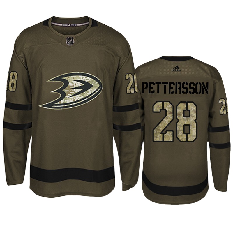 Ducks Marcus Pettersson Camo Military Jersey