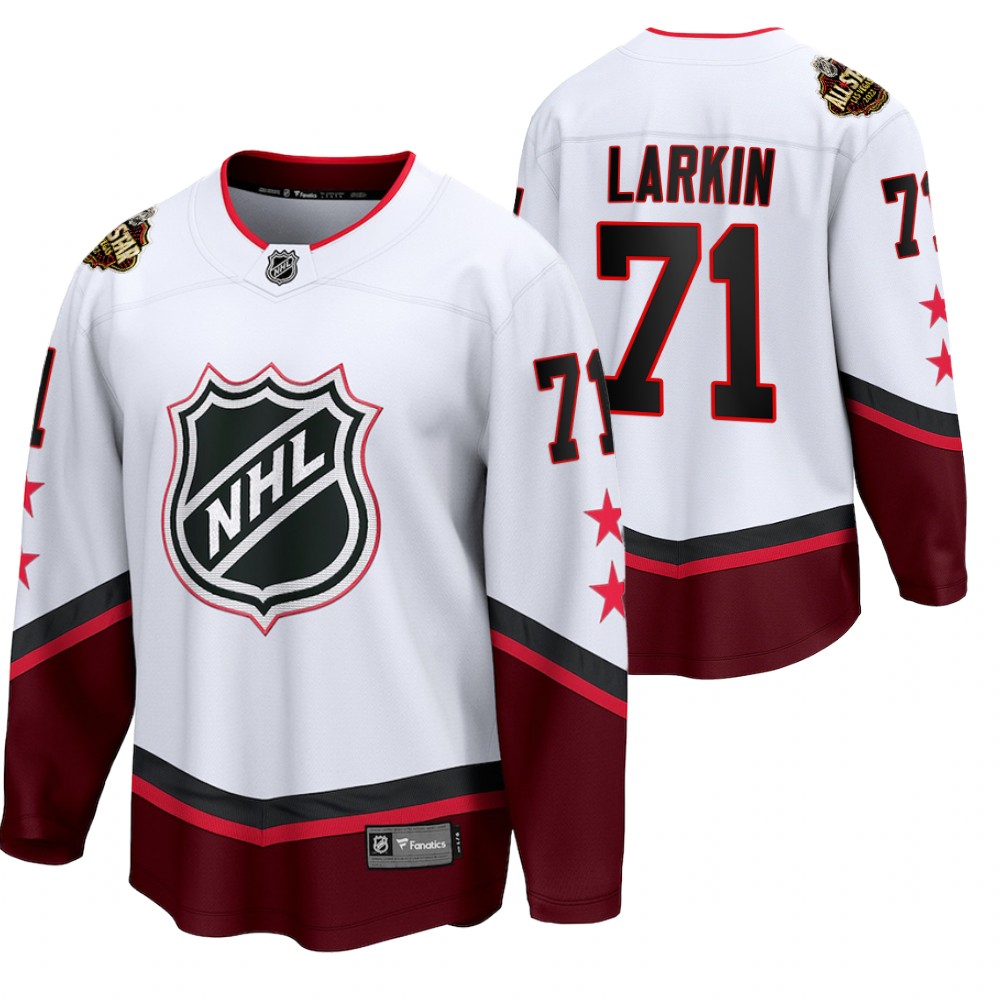 Dylan Larkin Jersey Detroit Red Wings 2022 All-Star White Eastern Conference