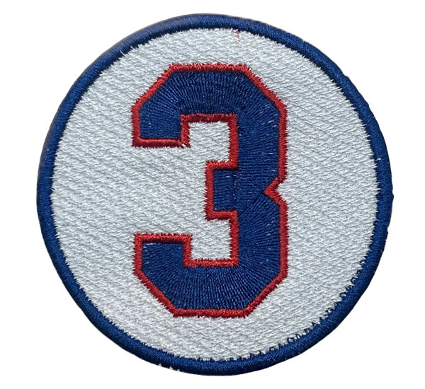 Embroidered Buffalo Bills No. 3 Damar Hamlin patch