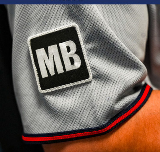 Embroidered Mike Bell Minnesota Twins 2021 Game Jersey Patch