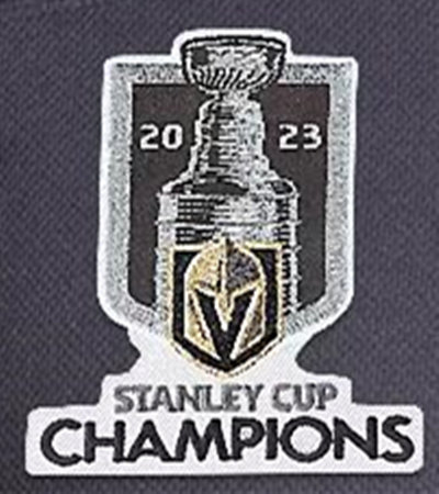 Embroidered Vegas Golden Knights 2023 Stanley Cup Champions Jersey Patch 