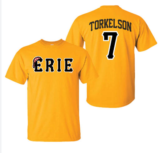 Erie SeaWolves BR Torkelson Shirsey