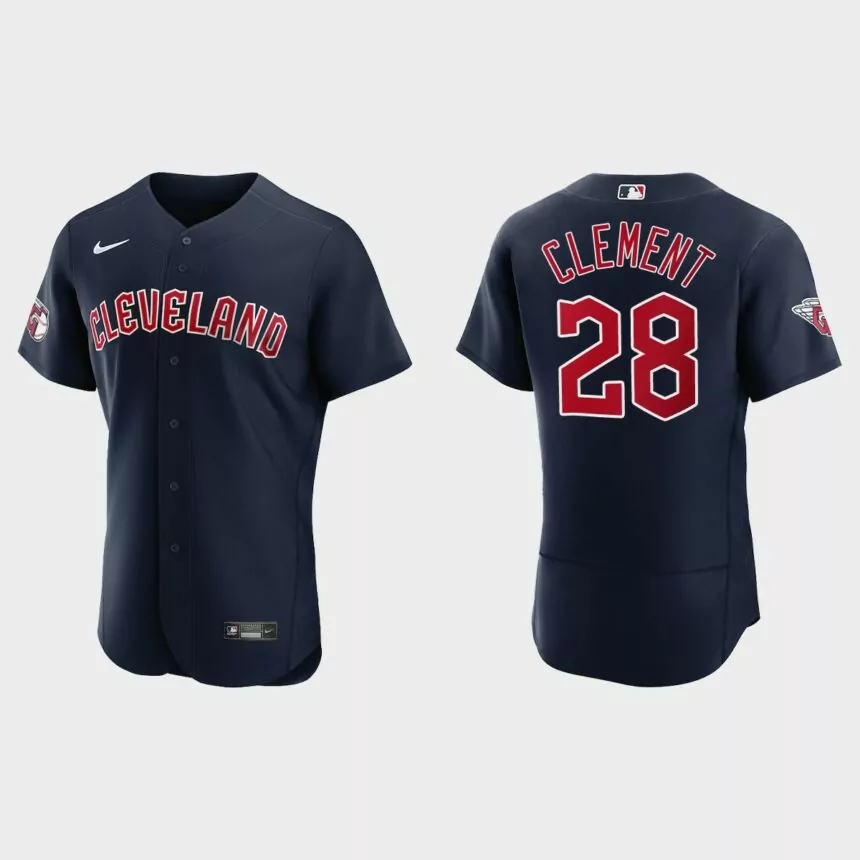 Ernie Clement Cleveland Guardians Authentic Jersey – Navy