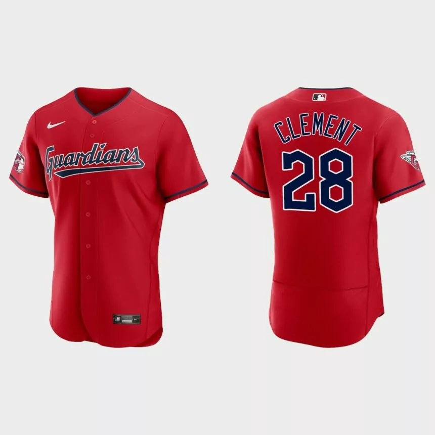 Ernie Clement Cleveland Guardians Authentic Jersey – Red