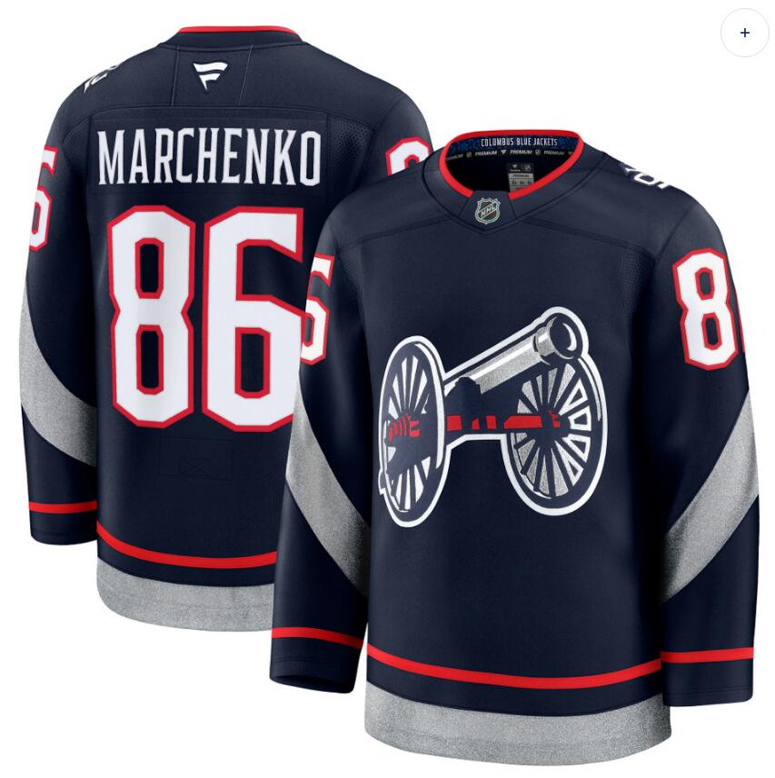 FANATICS STADIUM SERIES MARCHENKO PREMIUM JERSEYs