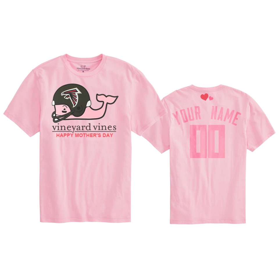 Falcons Pink 2020 Mom Custom T-Shirt