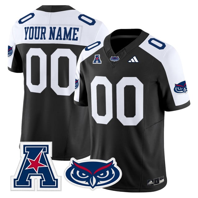 Florida Atlantic Owls 2025 Vapor Limited Custom Jersey alternate