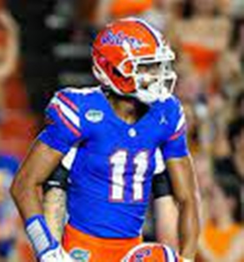 Florida Gators #11 LJ McCray Royal 2025 Football Game Jersey 