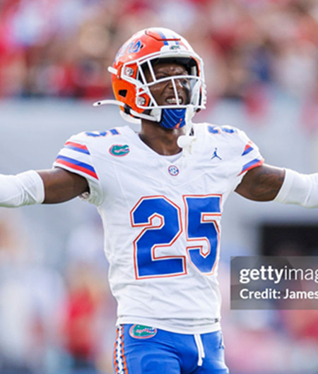 Florida Gators #25 Cormani McClain White 2025 Football Game Jersey 