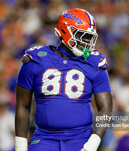 Florida Gators #88 Caleb Banks Royal 2025 Football Game Jersey 