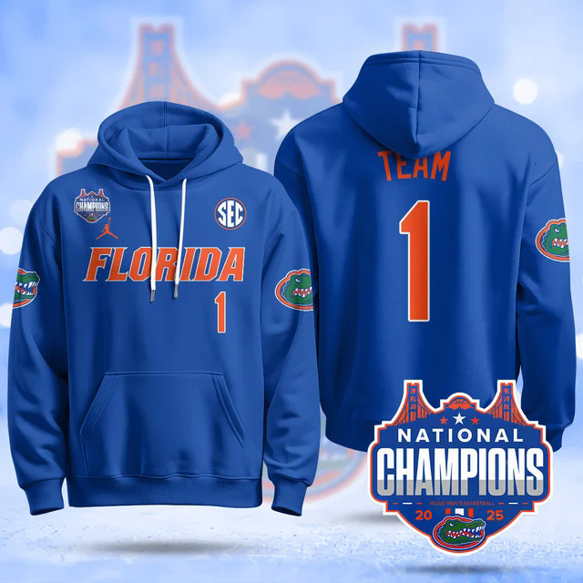 Florida Gators 2025 Basketball National Champions Baseball Hoodie #1.webp
